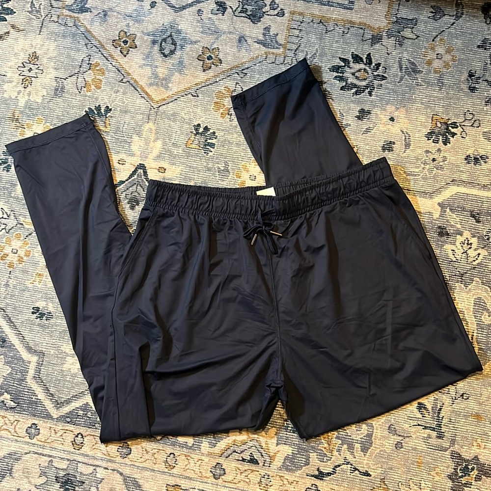 ZYIA Active Nylon/Spandex Pant - Navy Blue